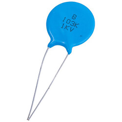 Конденсатор керамический выводной KP1K0103K-L716BD17