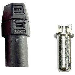 Разъем QS10H QS, мама, черный, под пайку