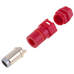 Роз'єм QS6H, QS, мама, червоний, під паяння