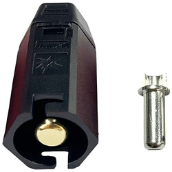 Разъем QS6H QS, папа, красный, под пайку