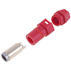 Разъем QS8H QS, мама, красный, под пайку
