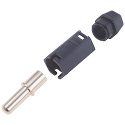 Роз'єм QS8H, QS, тато, чорний, під обтиск