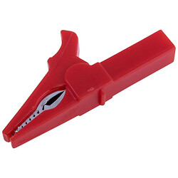 Крокодил красный 20A, L=55mm, WD023 Red