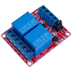 Реле модуль 2-каналу 12V з опто-розв'язкою