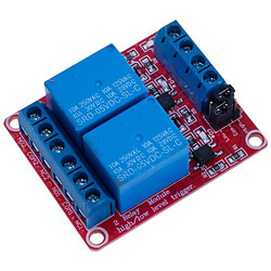 Реле модуль 2-канала 5V с опто-развязкой