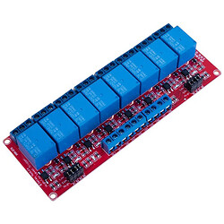 Реле модуль 8-каналів 12V з опто-розв'язкою