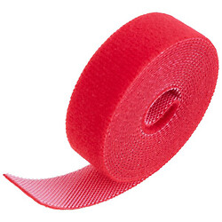 Стяжка красная текстильная для проводов 14,5мм, 2 метра. SN-MST-RD10M