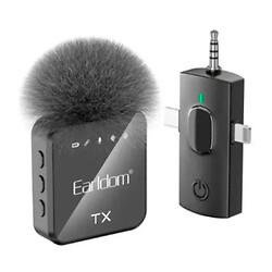 Микрофон петличный Earldom ET-MC-12, Черный