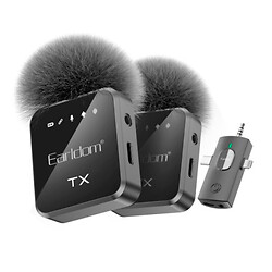Микрофон петличный Earldom ET-MC-13, Черный