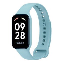 Ремешок Xiaomi Smart Band 9 Active, Silicone Band, Light Blue, Голубой