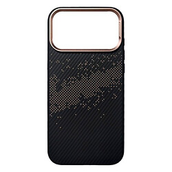 Чохол (накладка) Apple iPhone 17 Pro, Carbonite, MagSafe, Золотий