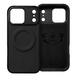 Чехол (накладка) Apple iPhone 17 Pro, Piblue Magentic Carbon, MagSafe, Черный