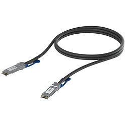Кабель DAC Ubiquiti 100G/40G Direct Attach Cable, 1.0 м., Черный