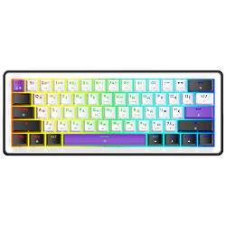 Клавиатура Hator Hellyberry HK60, Белый