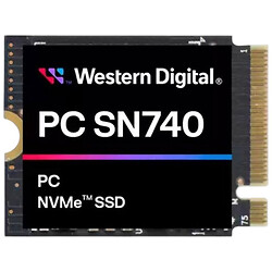диск SSD WD SN740, 512 Гб.