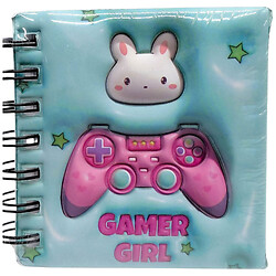 Блокнот 3D на пружине "Кролик", 10Х9,5 см, Malevaro