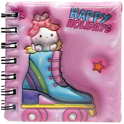 Блокнот 3D на пружине "Кролик", 10Х9,5 см, Malevaro