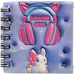 Блокнот 3D на пружине "Кролик", 10Х9,5 см, Malevaro