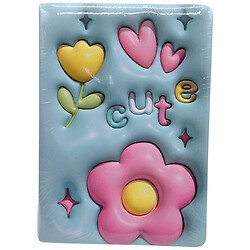 Блокнот 3D "Цветы", формат а5, Malevaro