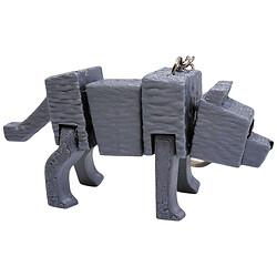 Брелок 3d печать "Minecraft: Волк", Mic