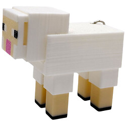 Брелок 3d печать "Minecraft: Овца", Mic