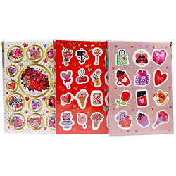 Набор наклеек "Издание для досуга: Love", В6, 2 л., микс, Mic