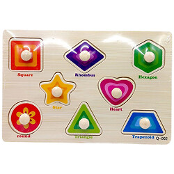 Вкладиші дерев'яні "ГЕОМЕТРІЯ", Mic