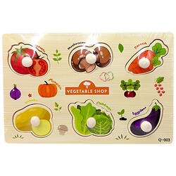 Вкладыши деревянные "ОВОЩИ", Mic