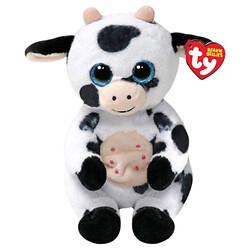 Детская игрушка мягкая "BEANIE BELLIES. Корова HERDLY THE COW", Ty