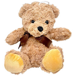 М'яка іграшка "КОЛЬОРОВИЙ ВЕДМЕДИК", світло-коричневий, 20 см, Mic