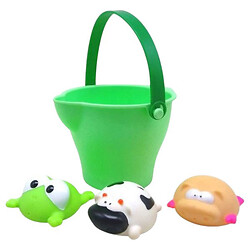 Набір для купання "Відерце і тваринки", 3шт, Bibi Toys