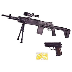 Набор оружия 2 в 1, снайперская винтовка+пистолет, Jia Yu Toy