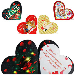 Открытка "Валентинка", мини, Апельсин