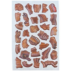 Стикербук по формам "Dinosaur Expedition: Dino 1", Moxy