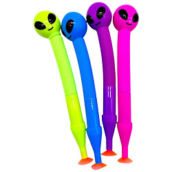 Шариковая ручка поп туб НЛО, от 19 до 40 см, микс, Mic