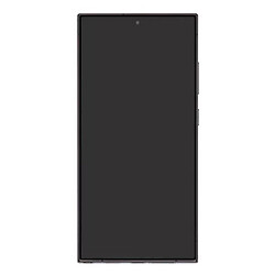 Дисплей (екран) Samsung S928 Galaxy S24 Ultra, Original (100%), З сенсорним склом, З рамкою, Зелений