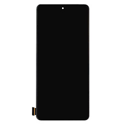 Дисплей (екран) Vivo V27e, High quality, З сенсорним склом, Без рамки, Чорний