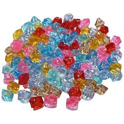 Камни декоративные для украшения помещений цветные.