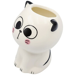 Кашпо декоративное фарфоровое "Котенок", в ассортименте