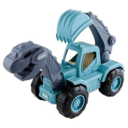 Машинка игрушечная пластиковая "Трактор-динозавр"