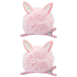 Набір заколок-затискачів для волосся дитячих пухнастих Lovit, 2 шт, Lovit