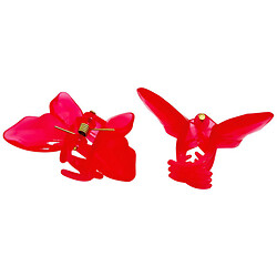 Набір крабів для волосся пластикових "Метелик", 2 шт