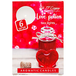 Набор чайных ароматических свечей Pako-If Love potion, 6шт/уп