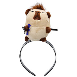 Обруч для волос с фигуркой "Капибара"