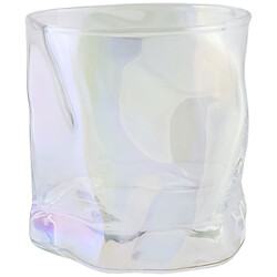 Стакан стеклянный низкий волнистый, 300 мл