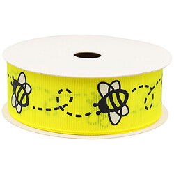 Стрічка для рукоділля Craft time "Бджілки", 2,4 см х 3,6 м