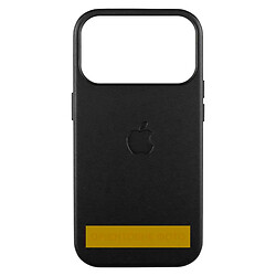 Чехол (накладка) Apple iPhone 17, Leather Case Color, MagSafe, Черный