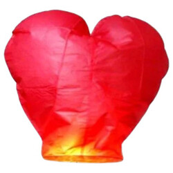 Китайский фонарик "Сердце"