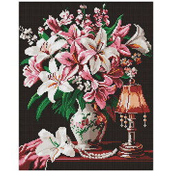 Алмазная мозаика "Изящные лилии", 40х50 см, Ідейка