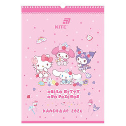 Календарь-планер настенный на 2026 год, Kite